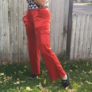 Red Silk/Velveteen Runners